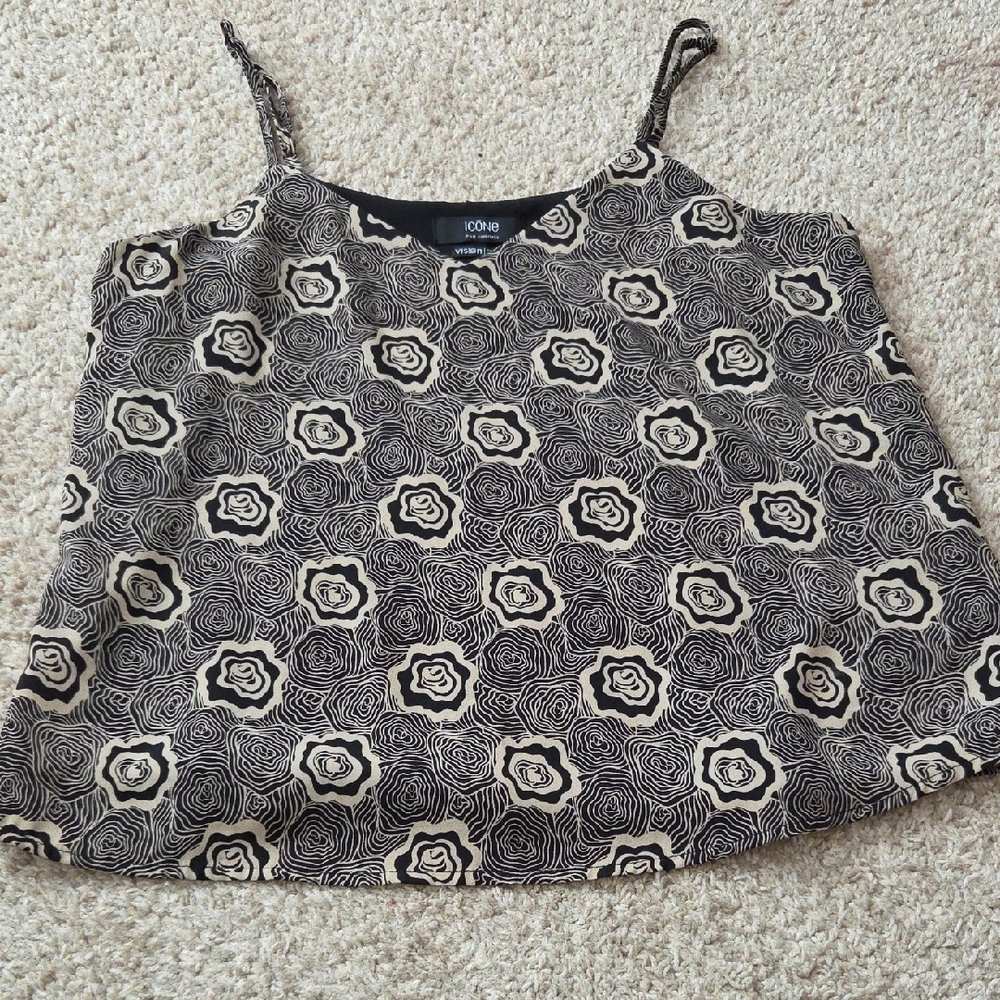 Floral Patterned Camisole Top